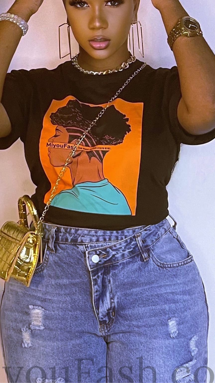 MF Slogan Oversized T-shirt