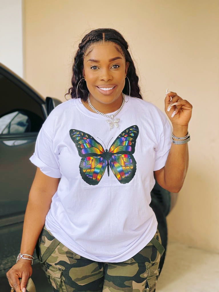 Butterfly Oversized T-shirt