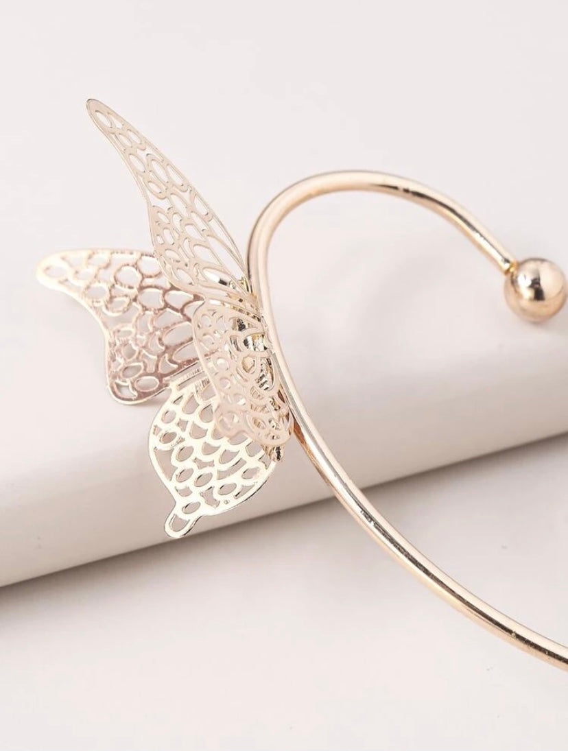 Cuff Back Ear Butterfly