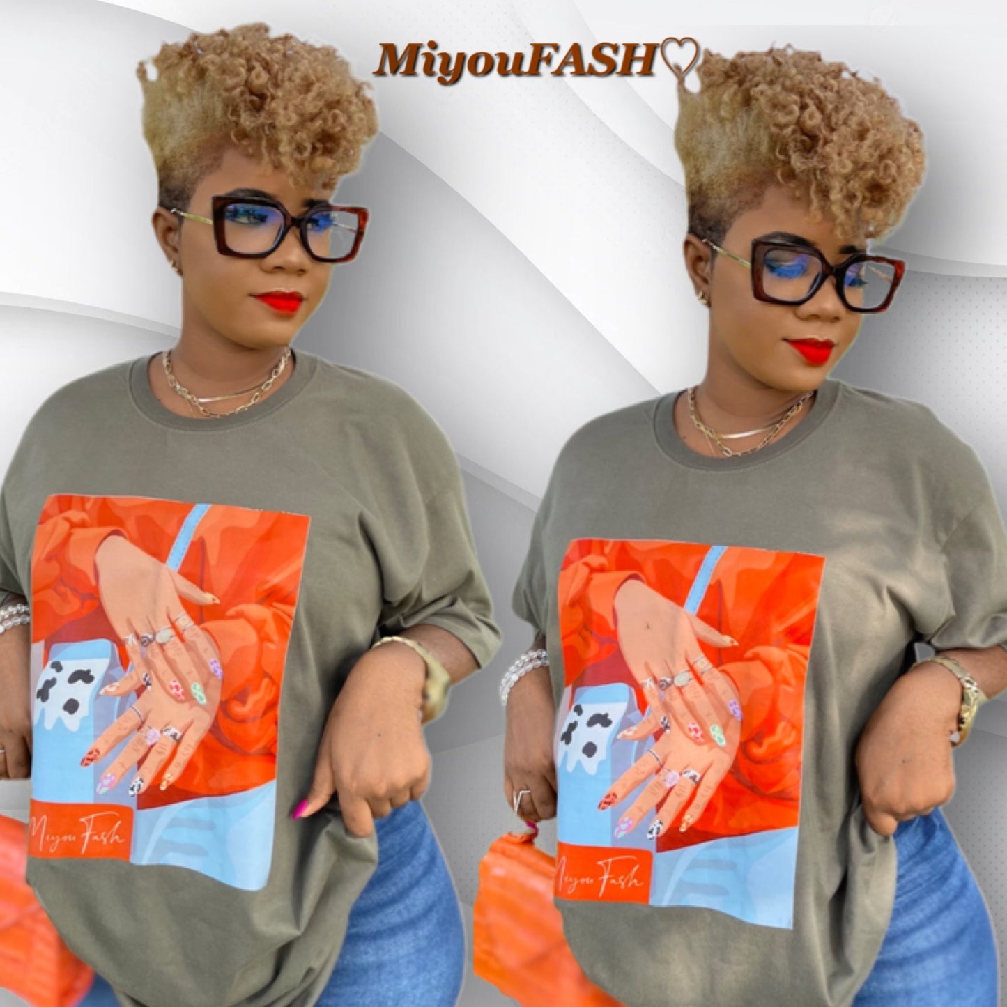 Show Nails T-shirt Oversized